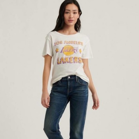 Junk Food Clothing Tops - Lakers Graphic Tee